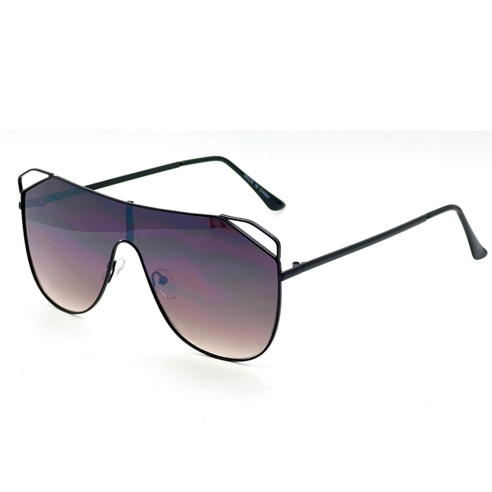 Oversized Shield Sunglasses Flat‎ Top Visor Sunglasses Fashion Shades Luxury New